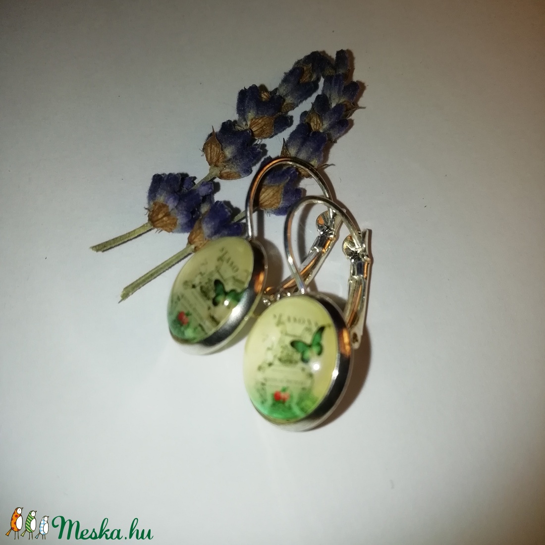 Pillangós fülbevaló 1. -  - Meska.hu