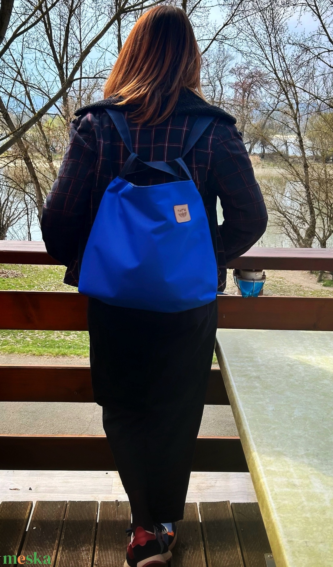 Vízálló 2in1 táska handmade - játék & sport - sport és kikapcsolódás - kerékpározás - biciklis táska - Meska.hu