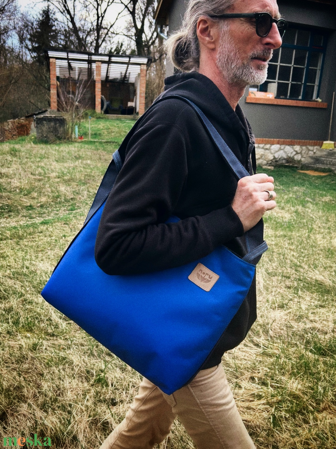 Vízálló 2in1 táska handmade - játék & sport - sport és kikapcsolódás - kerékpározás - biciklis táska - Meska.hu