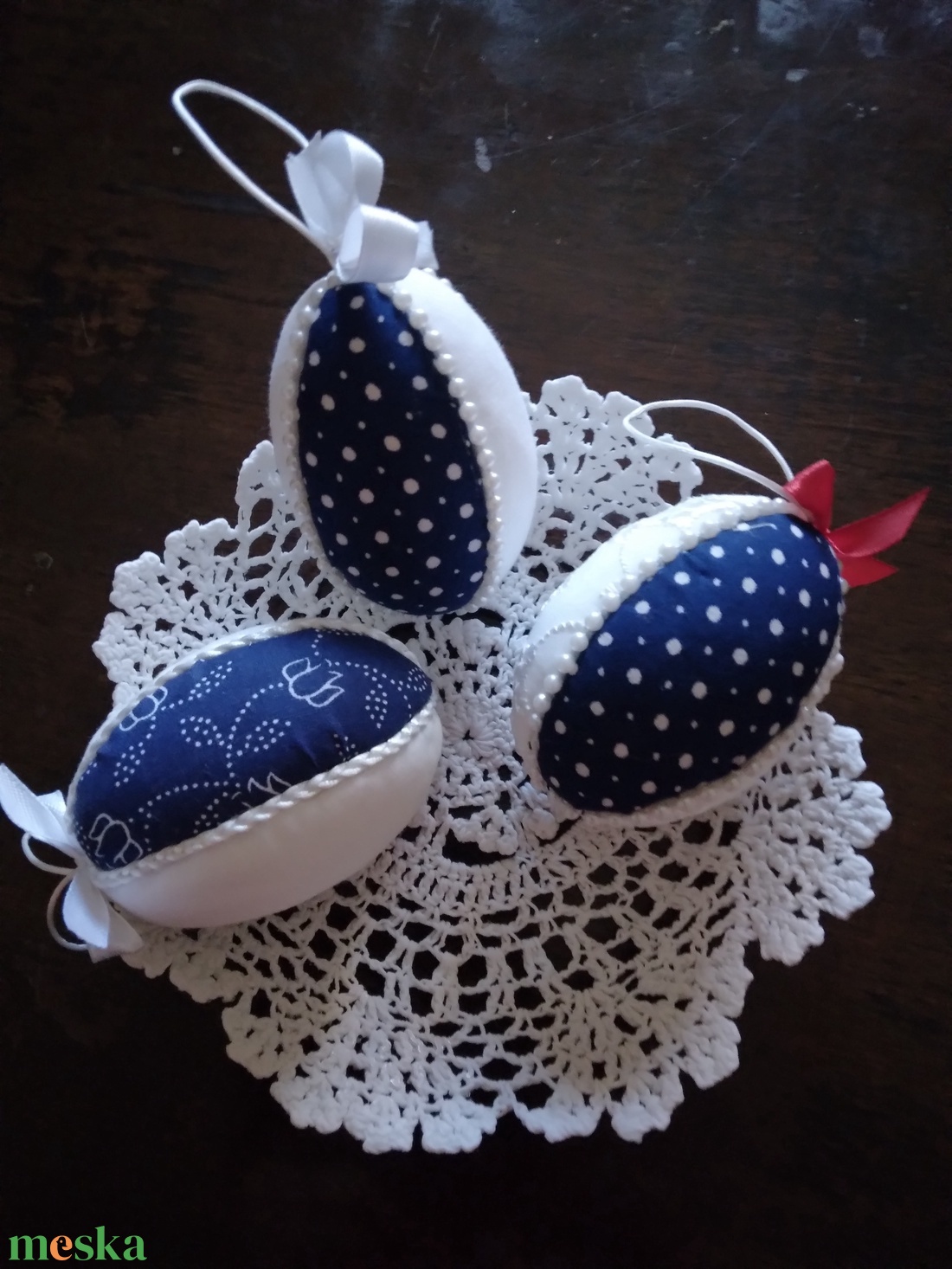 húsvéti dísztojás  - ünnepi díszek, dekorációk - húsvéti díszek és dekorációk - húsvéti asztaldíszek - Meska.hu