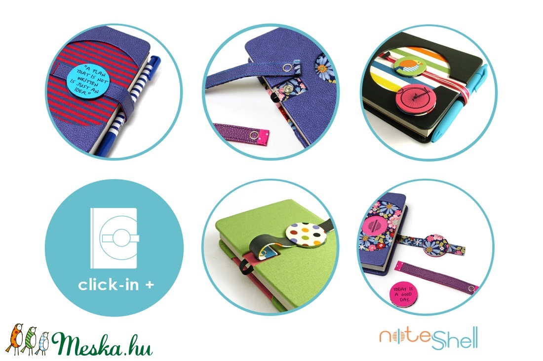 M-es notesz/határidőnapló BORÍTÓ - lila-virágmintás -  - Meska.hu