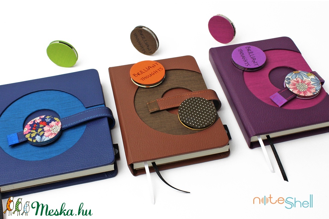 M-es határidőnapló/notesz - lila - otthon & életmód - papír, írószer - naptár & tervező - Meska.hu