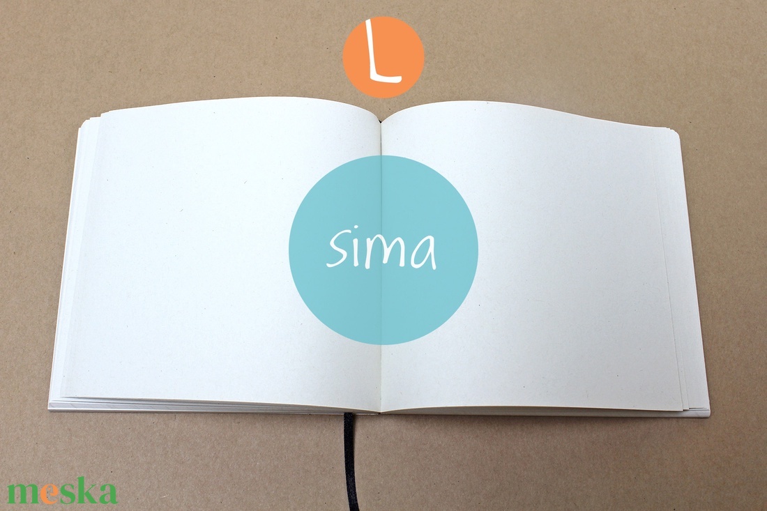 L-es SIMA notesz belső - - Meska.hu L-es SIMA notesz belső - - Meska.hu