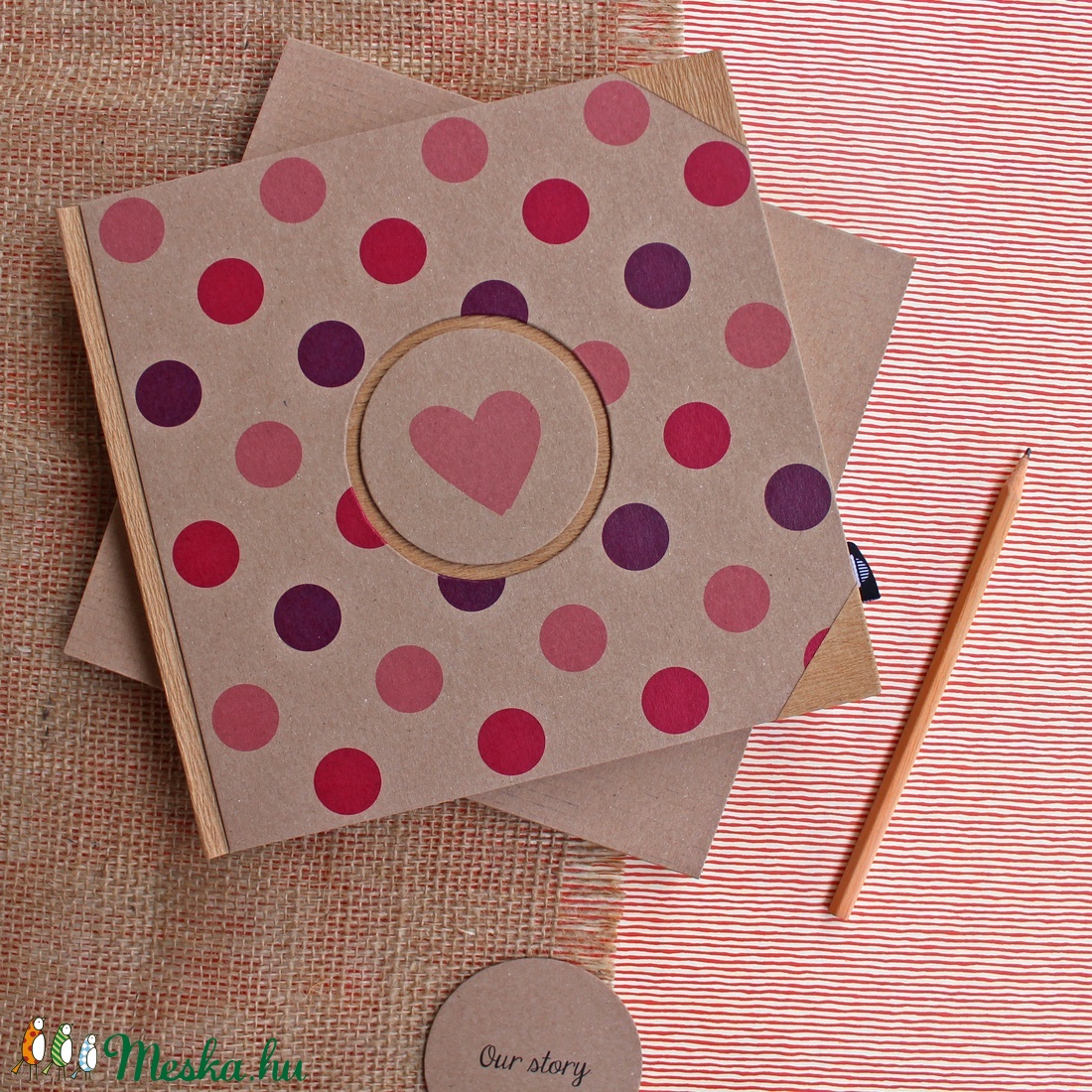ECO pink-lila pöttyös napló/vendégkönyv/emlékkönyv védőtokkal - esküvő - emlék & ajándék - vendégkönyv - Meska.hu ECO pink-lila pöttyös napló/vendégkönyv/emlékkönyv védőtokkal - esküvő - emlék & ajándék - vendégkönyv - Meska.hu