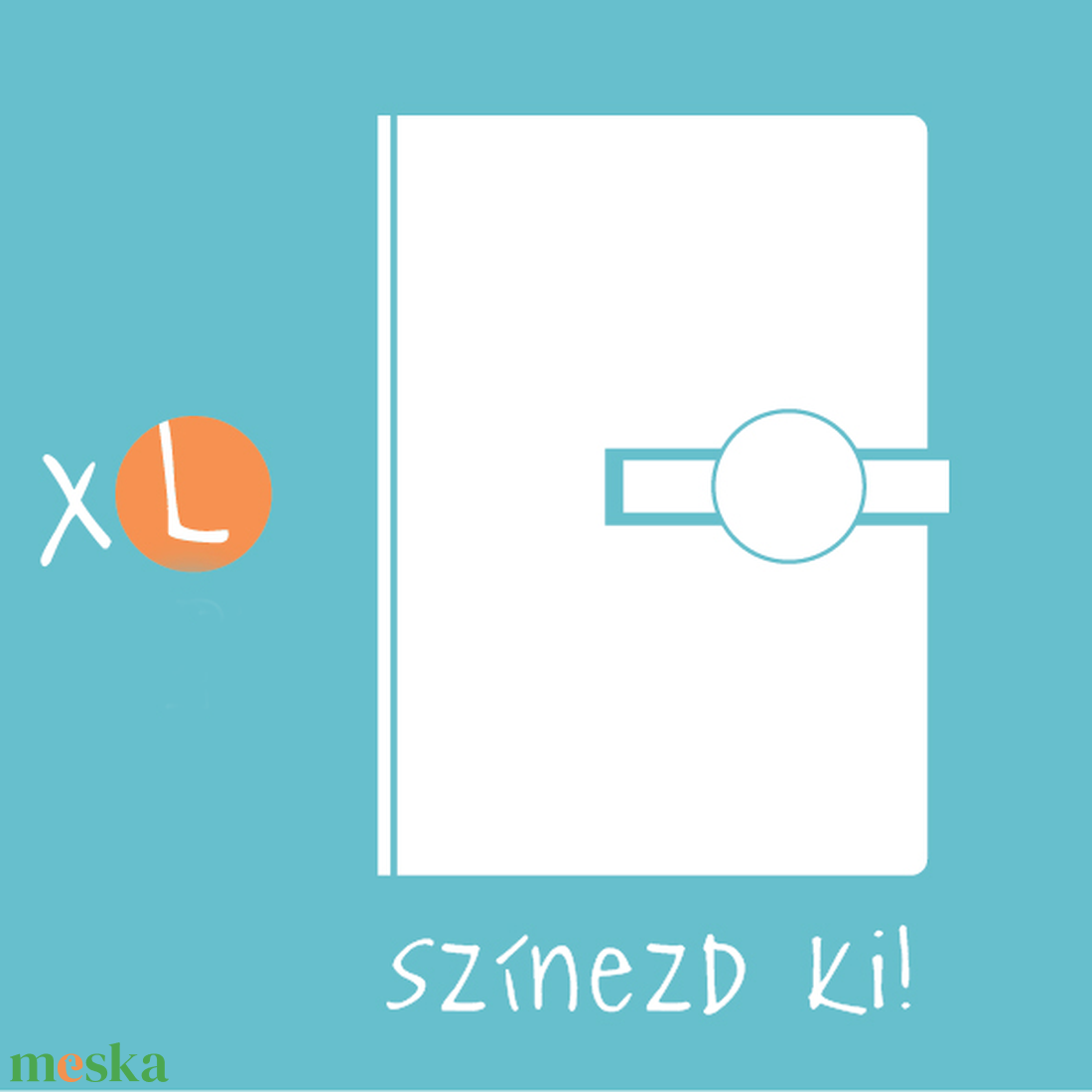 XL-es, 'KORONGOS'  határidőnapló/notesz-Állítsd össze a saját noteszedet! - otthon & lakás - papír írószer - naptár & tervező - Meska.hu