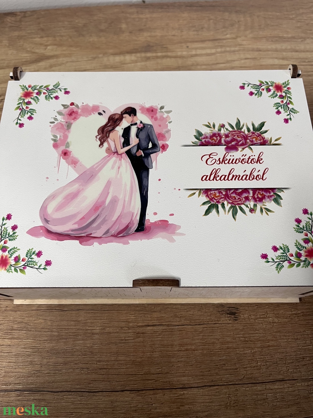 Esküvői doboz - esküvő - emlék & ajándék - doboz - Meska.hu
