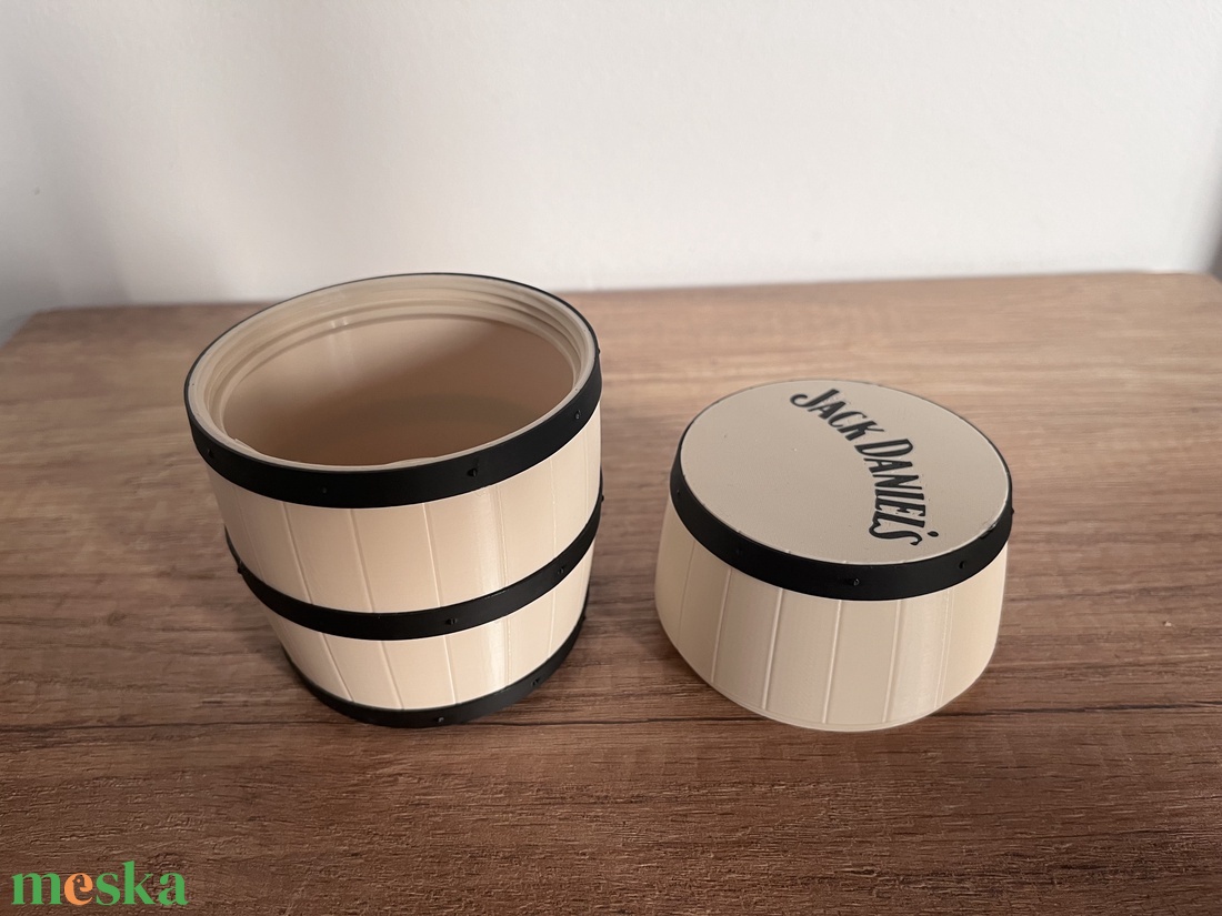Jack Daniel's Hordó - esküvő - emlék & ajándék - doboz - Meska.hu