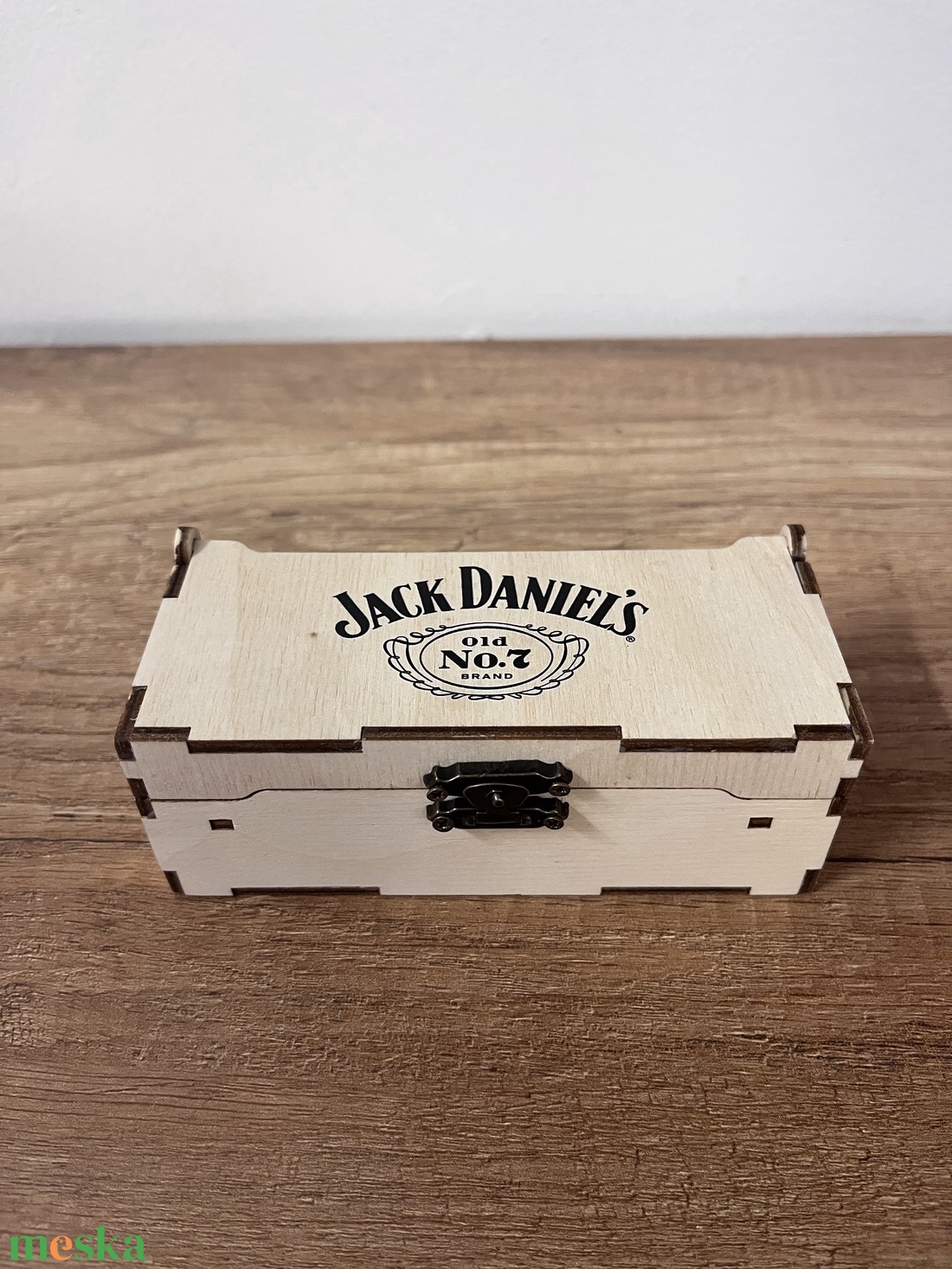 Jack Daniel's zárható Doboz - esküvő - emlék & ajándék - doboz - Meska.hu
