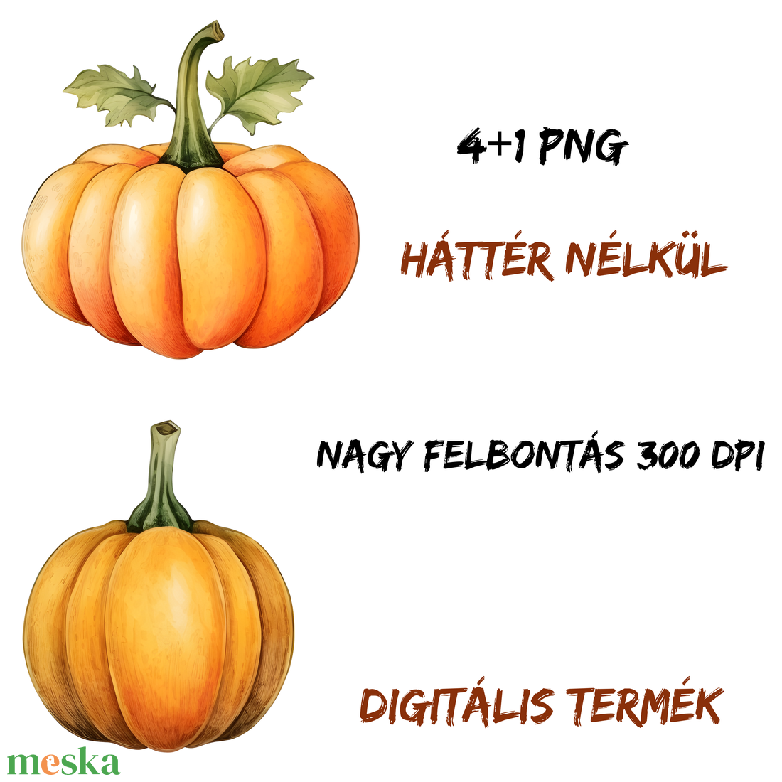 Őszi Tök clipart - 2 - művészet - grafika & illusztráció - digitális - Meska.hu Őszi Tök clipart - 2 - művészet - grafika & illusztráció - digitális - Meska.hu