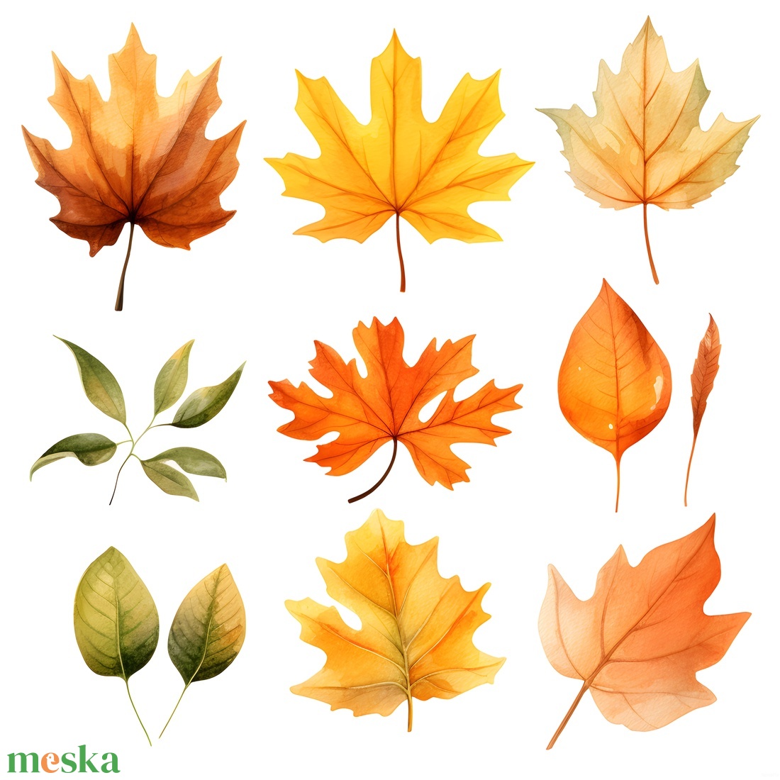 Őszi levelek clipart - 3 - művészet - grafika & illusztráció - digitális - Meska.hu Őszi levelek clipart - 3 - művészet - grafika & illusztráció - digitális - Meska.hu