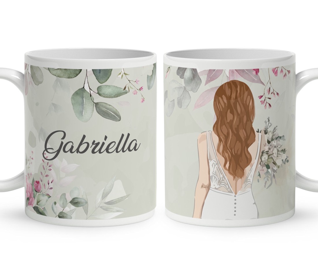 Kérd a neveddel - Az én napom - Esküvő mintás bögre - otthon & életmód - konyhafelszerelés, tálalás - tálalás - bögre & csésze - Meska.hu