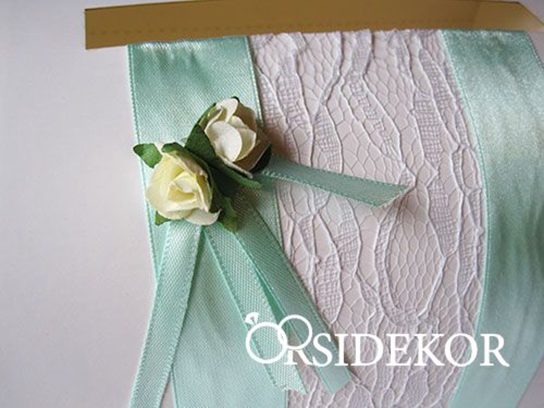 Nászajándékgyűjtő doboz/persely szalaggal, csipkével és virágdísszel - esküvő - emlék & ajándék - nászajándék - esküvői pénzátadó doboz - Meska.hu