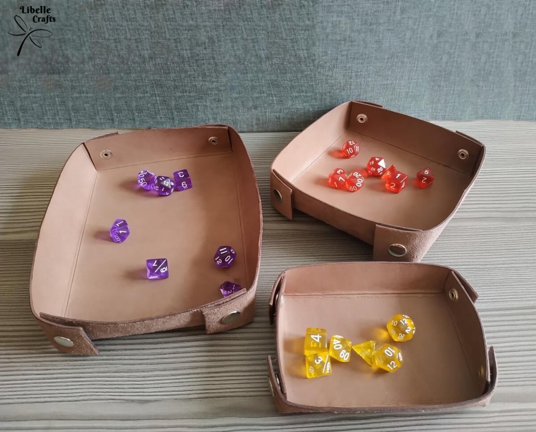 Alap bőr tál - játék & sport - szerepjáték - Meska.hu