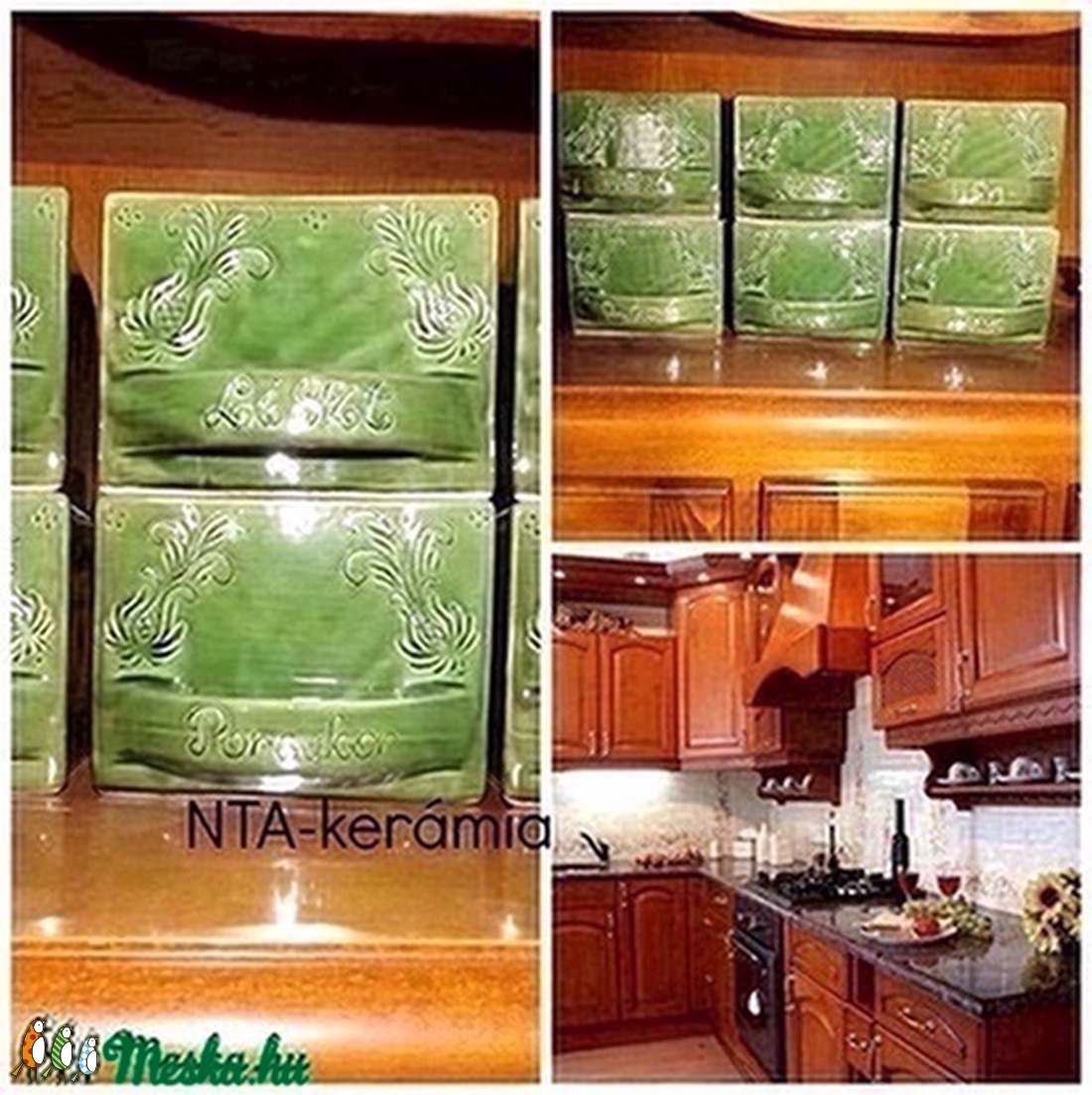 Fűszertartó fiók-egyedi-kerámia készlet -  - Meska.hu