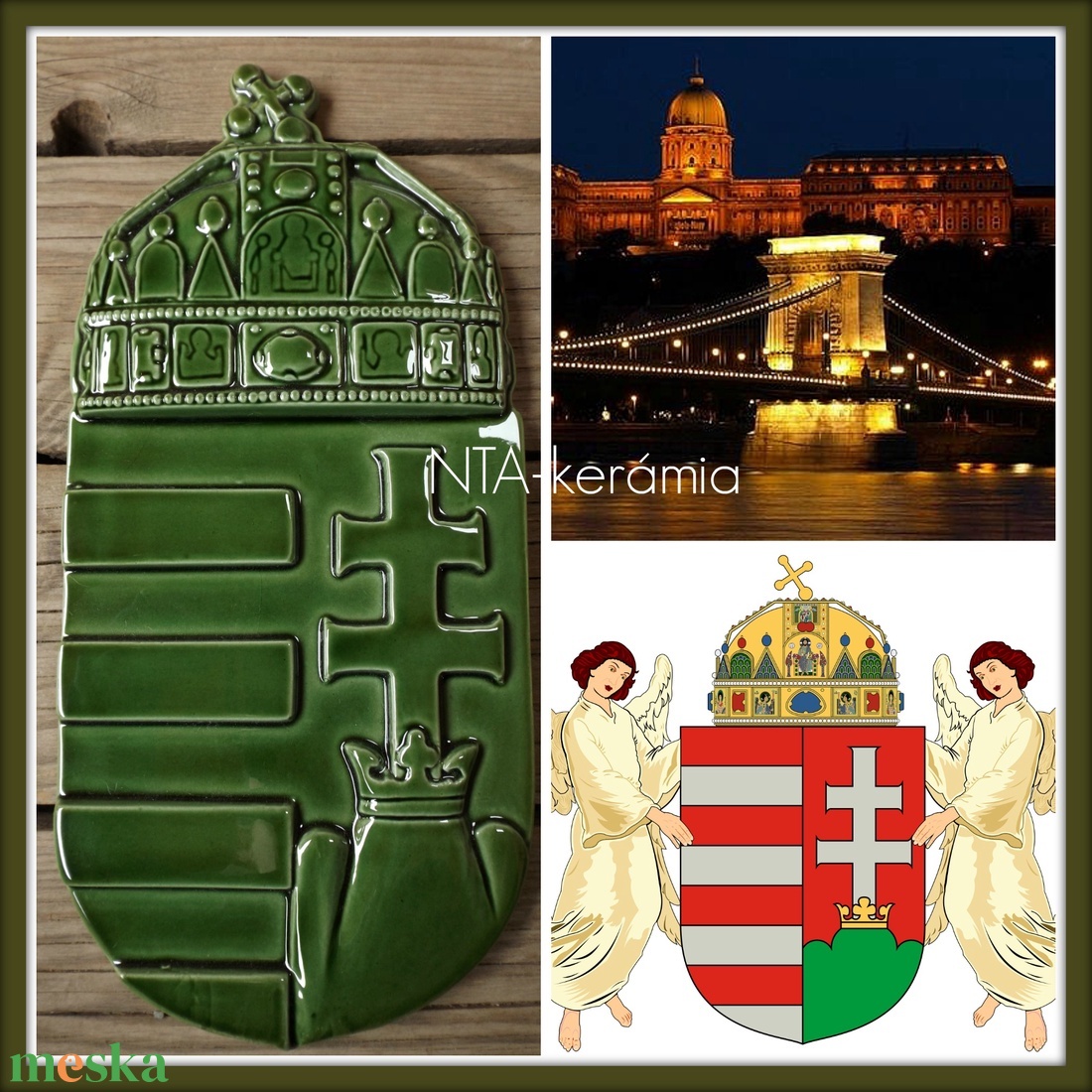Magyar vagyok...kerámia címer - otthon & életmód - ház & kert - kerti dísz - Meska.hu Magyar vagyok...kerámia címer - otthon & életmód - ház & kert - kerti dísz - Meska.hu