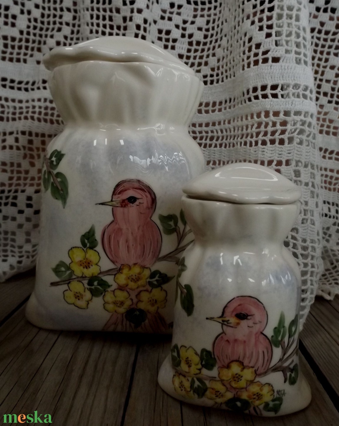 Paradicsom madár-kerámia zsák fűszertartó - otthon & életmód - konyhafelszerelés, tálalás - konyhai tárolás - fűszertartó - Meska.hu Paradicsom madár-kerámia zsák fűszertartó - otthon & életmód - konyhafelszerelés, tálalás - konyhai tárolás - fűszertartó - Meska.hu