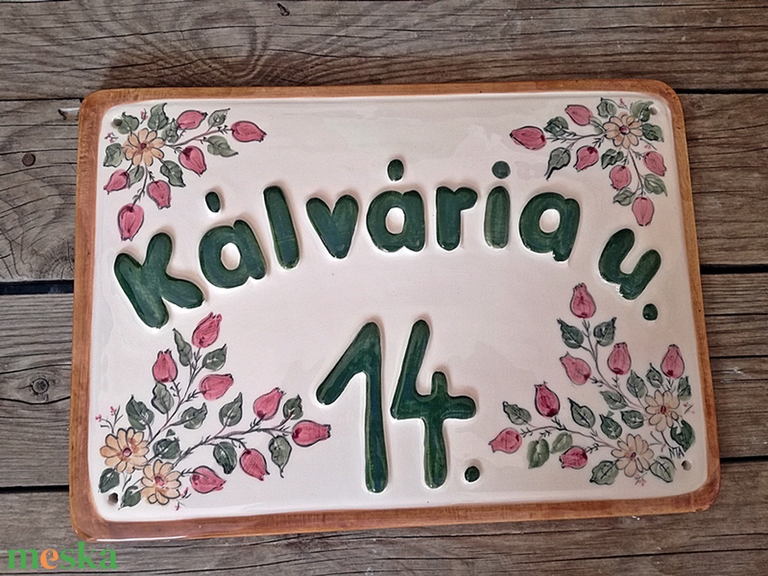 Kerámia egyedi utca és házszám tábla tavaszi virágzás - otthon & életmód - ház & kert - házszám - Meska.hu Kerámia egyedi utca és házszám tábla tavaszi virágzás - otthon & életmód - ház & kert - házszám - Meska.hu