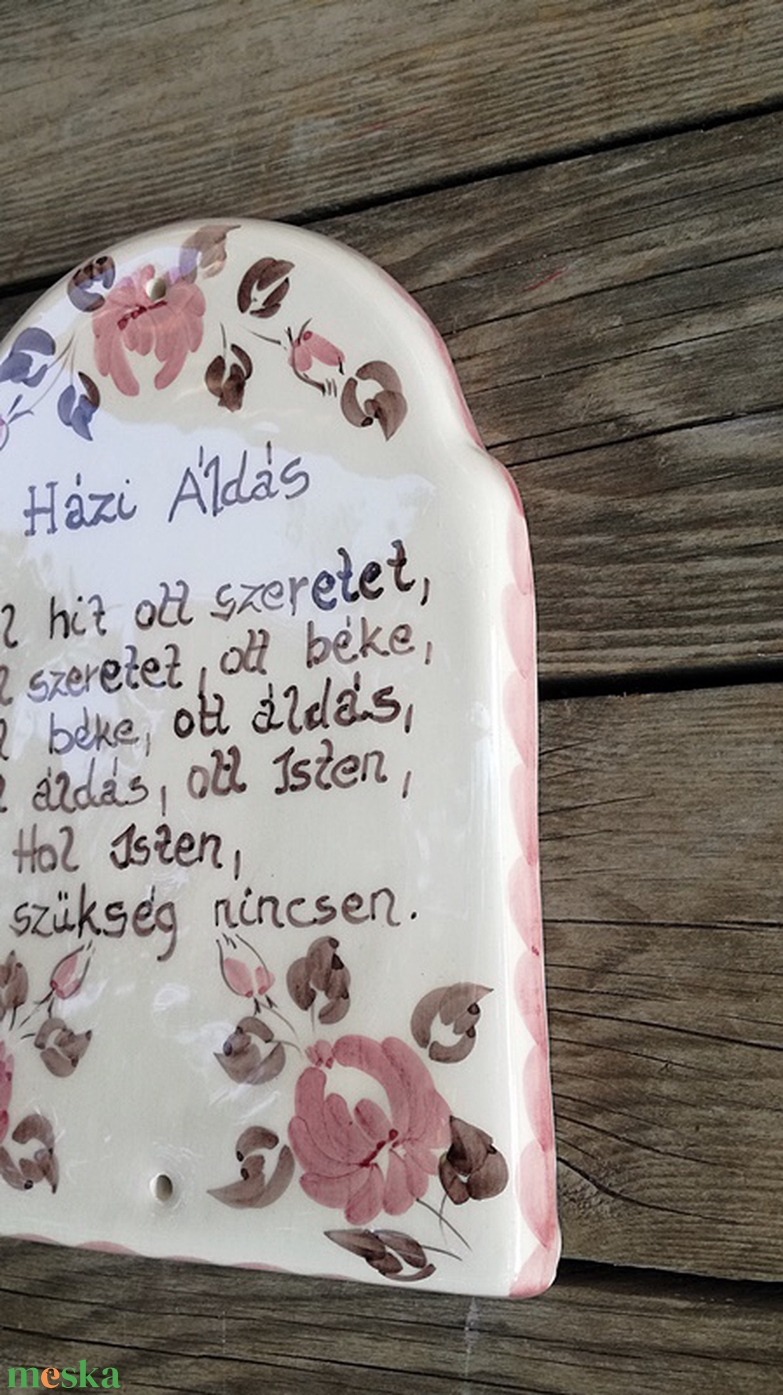 Kerámia házi áldás - otthon & életmód - vallás - házi áldás - Meska.hu Kerámia házi áldás - otthon & életmód - vallás - házi áldás - Meska.hu