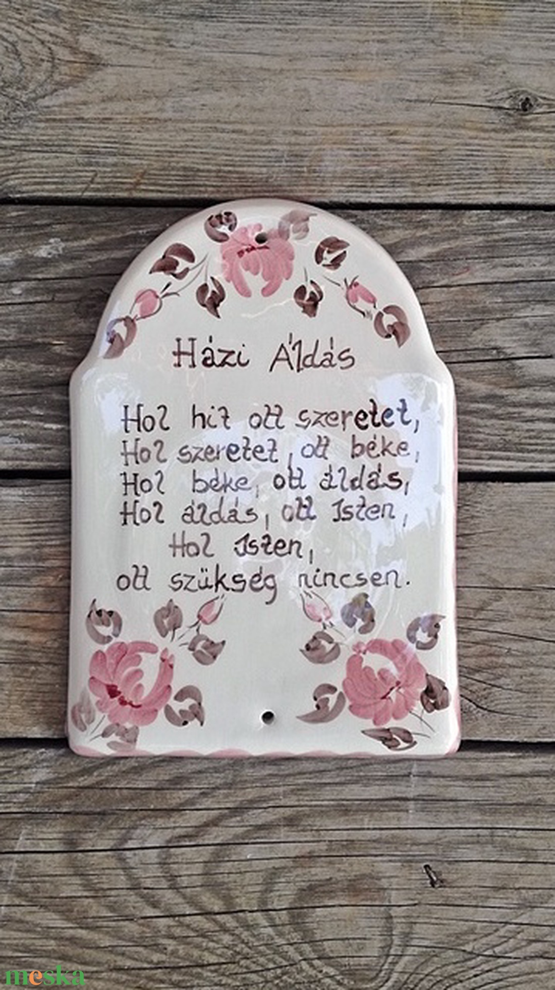 Kerámia házi áldás - otthon & életmód - vallás - házi áldás - Meska.hu Kerámia házi áldás - otthon & életmód - vallás - házi áldás - Meska.hu