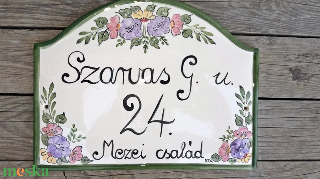 Kikelet..... tavaszi virág koszorú egyedi kerámia utcanévtábla - otthon & életmód - ház & kert - házszám - Meska.hu Kikelet..... tavaszi virág koszorú egyedi kerámia utcanévtábla - otthon & életmód - ház & kert - házszám - Meska.hu