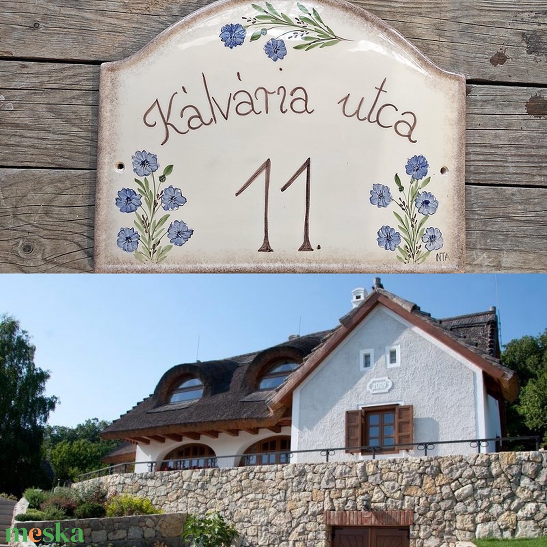 Búzavirág-kerámia ház és utca névtábla - otthon & életmód - ház & kert - házszám - Meska.hu Búzavirág-kerámia ház és utca névtábla - otthon & életmód - ház & kert - házszám - Meska.hu