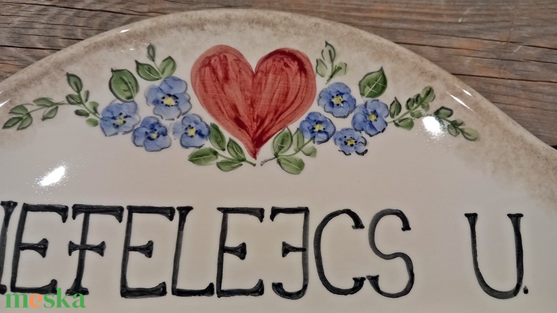 Kéknefelejcs kerámia utca név tábla - otthon & életmód - ház & kert - házszám - Meska.hu Kéknefelejcs kerámia utca név tábla - otthon & életmód - ház & kert - házszám - Meska.hu