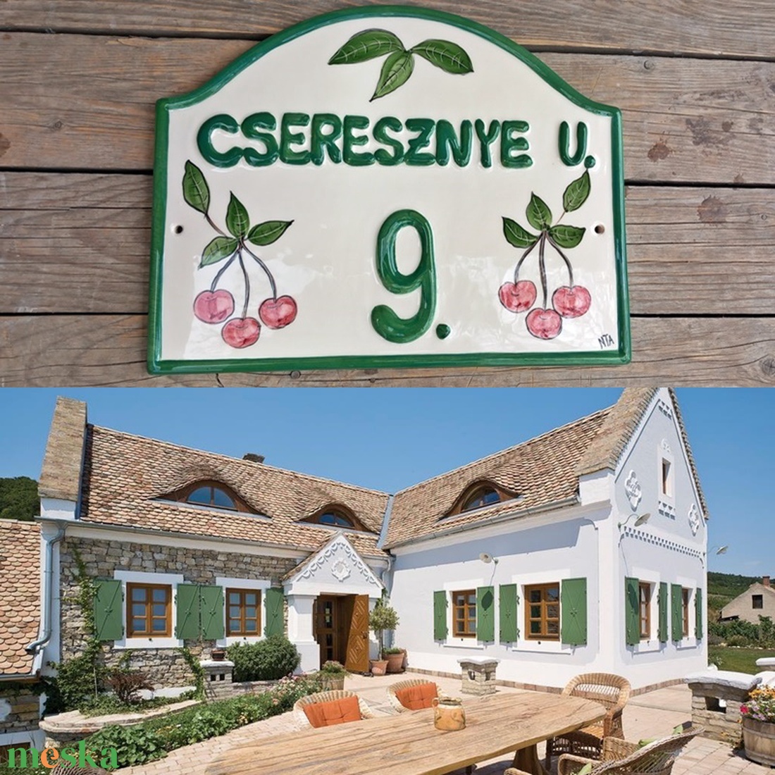 Kerámia egyedi ház és utcanév tábla..cseresznye - otthon & életmód - ház & kert - házszám - Meska.hu Kerámia egyedi ház és utcanév tábla..cseresznye - otthon & életmód - ház & kert - házszám - Meska.hu
