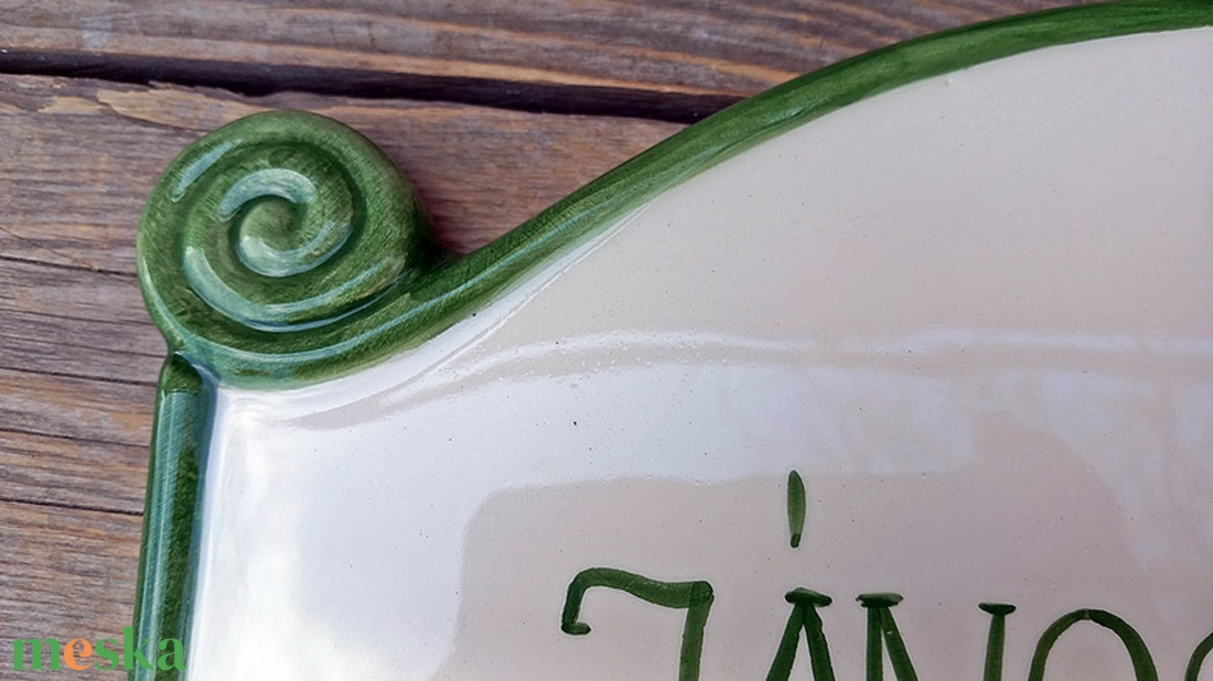 Kerámia egyedi ház és utcanév  tábla..Magyar vagyok   - otthon & életmód - ház & kert - házszám - Meska.hu