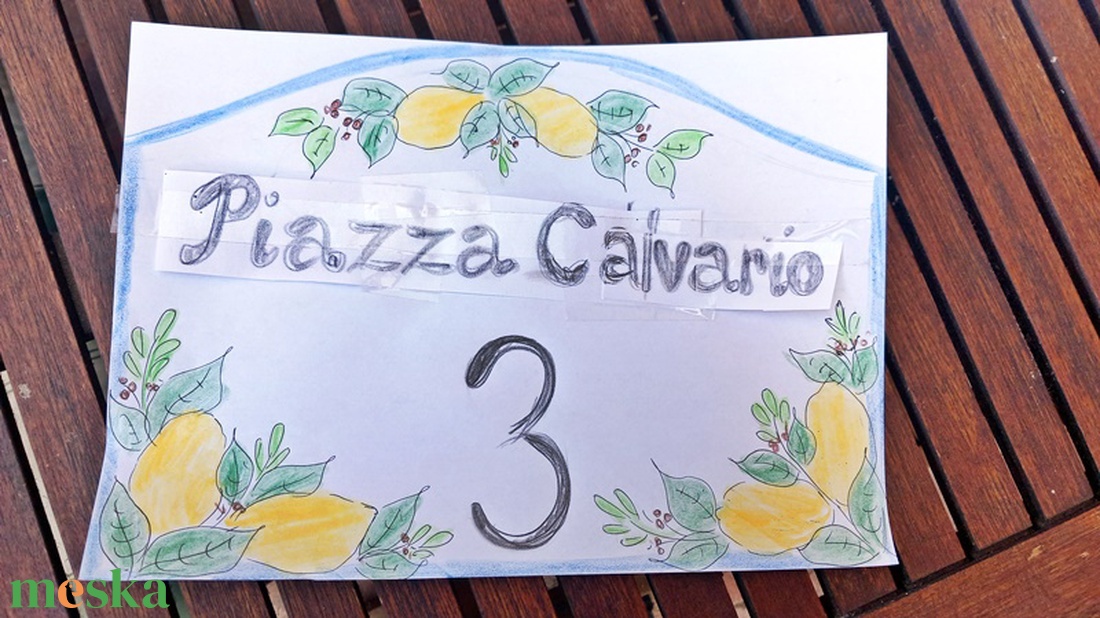 Egyedi tábla   - otthon & életmód - ház & kert - házszám - Meska.hu Egyedi tábla   - otthon & életmód - ház & kert - házszám - Meska.hu