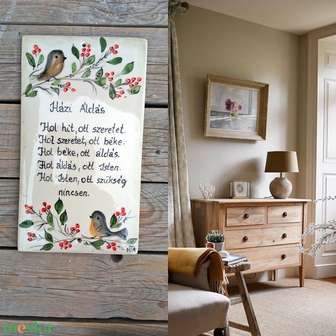 Vidéki romantika-Házi Áldás - otthon & életmód - konyhafelszerelés, tálalás - konyhai tárolás - fűszertartó - Meska.hu