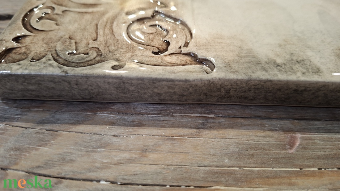 Letisztult-modern antikolt házszámtábla - otthon & életmód - ház & kert - házszám - Meska.hu