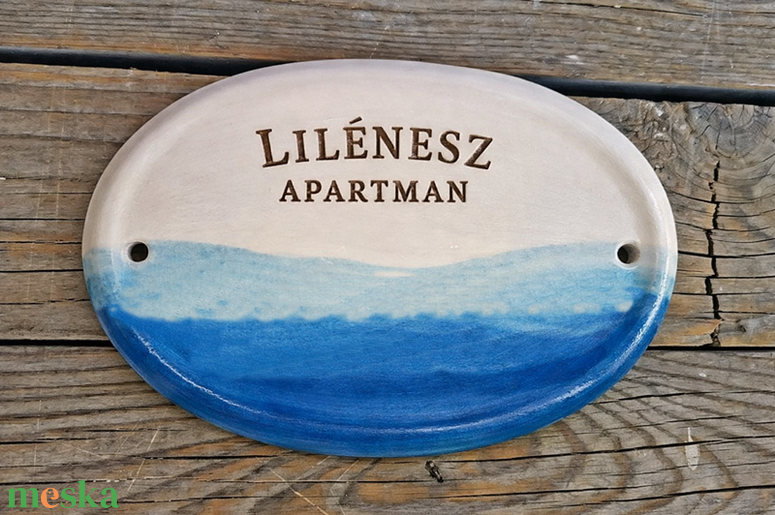 Minden így kezdődik...skicc egyedi utcanév tábla - otthon & életmód - ház & kert - házszám - Meska.hu