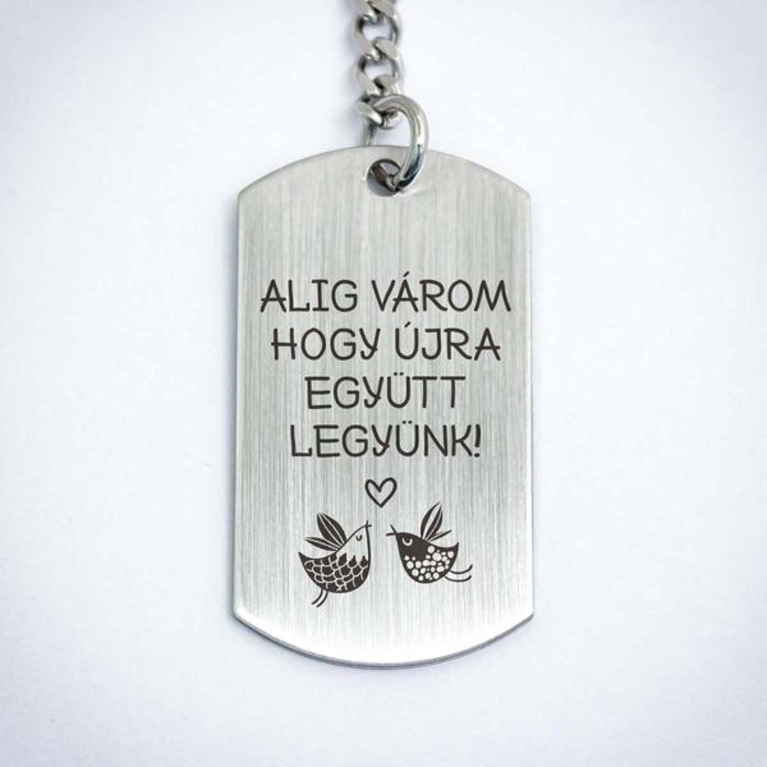 Újra együtt acél medálos kulcstartó - táska & tok - kulcstartó & táskadísz - kulcstartó - Meska.hu Újra együtt acél medálos kulcstartó - táska & tok - kulcstartó & táskadísz - kulcstartó - Meska.hu