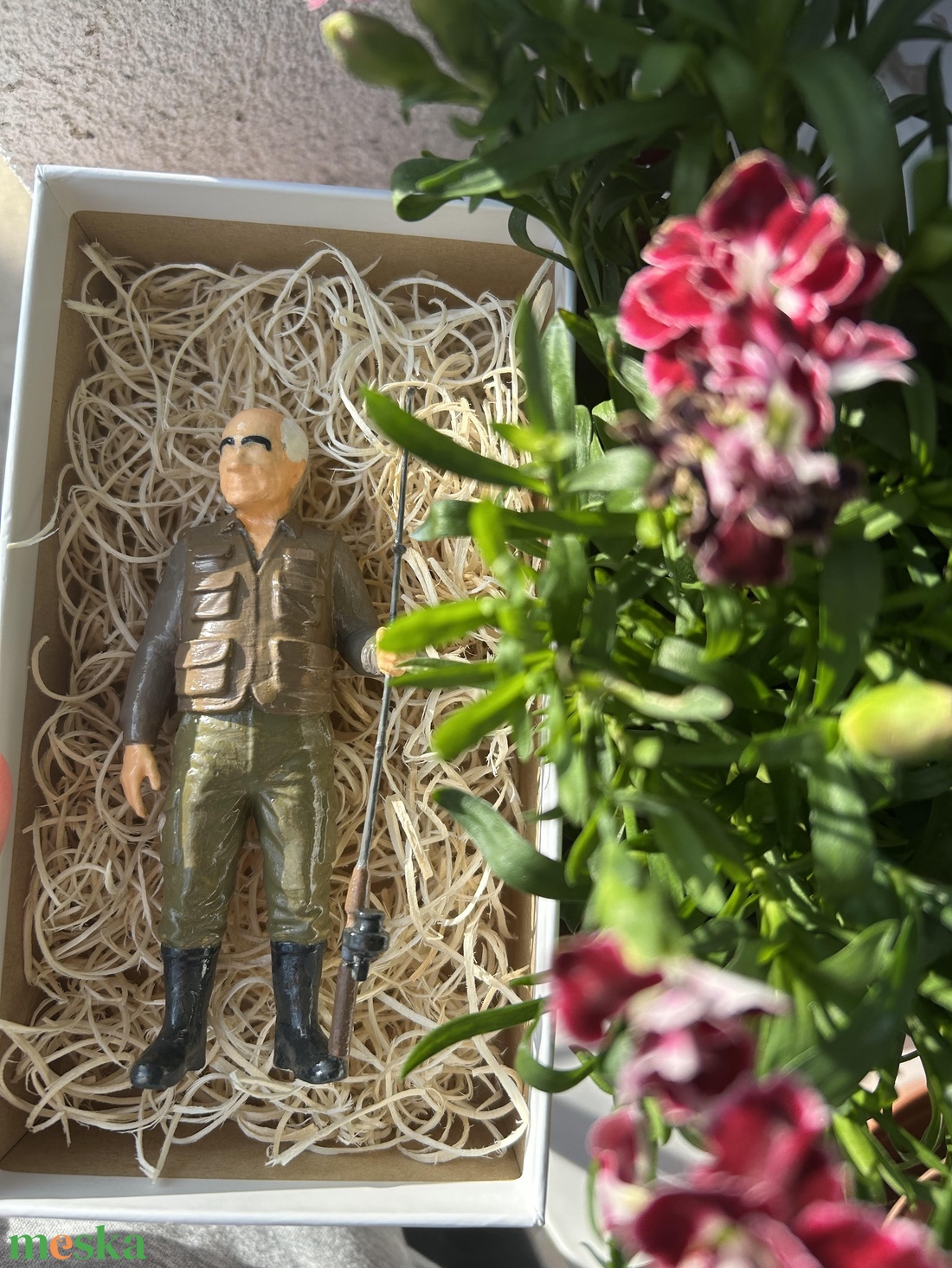 Egyedi kézzel festett 3D  figura - saját kép alapján - otthon & életmód - dekoráció - dekoratív figurák és szobrok - Meska.hu