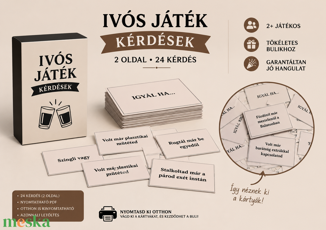 Ivós játék lánybúcsúra - esküvő - lánybúcsú - Meska.hu