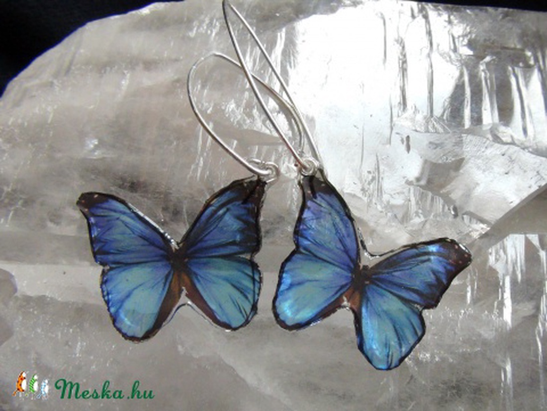 Fülbevaló Pillangó -  - Meska.hu