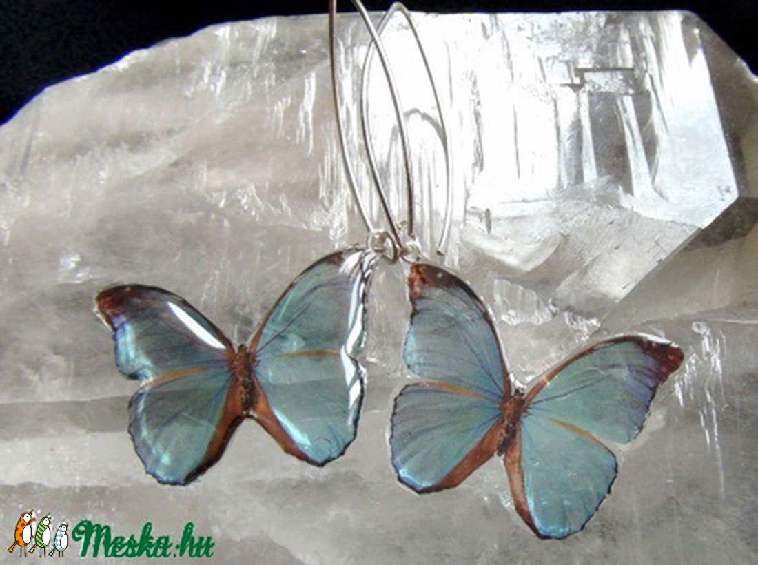 Fülbevaló Pillangó -  - Meska.hu