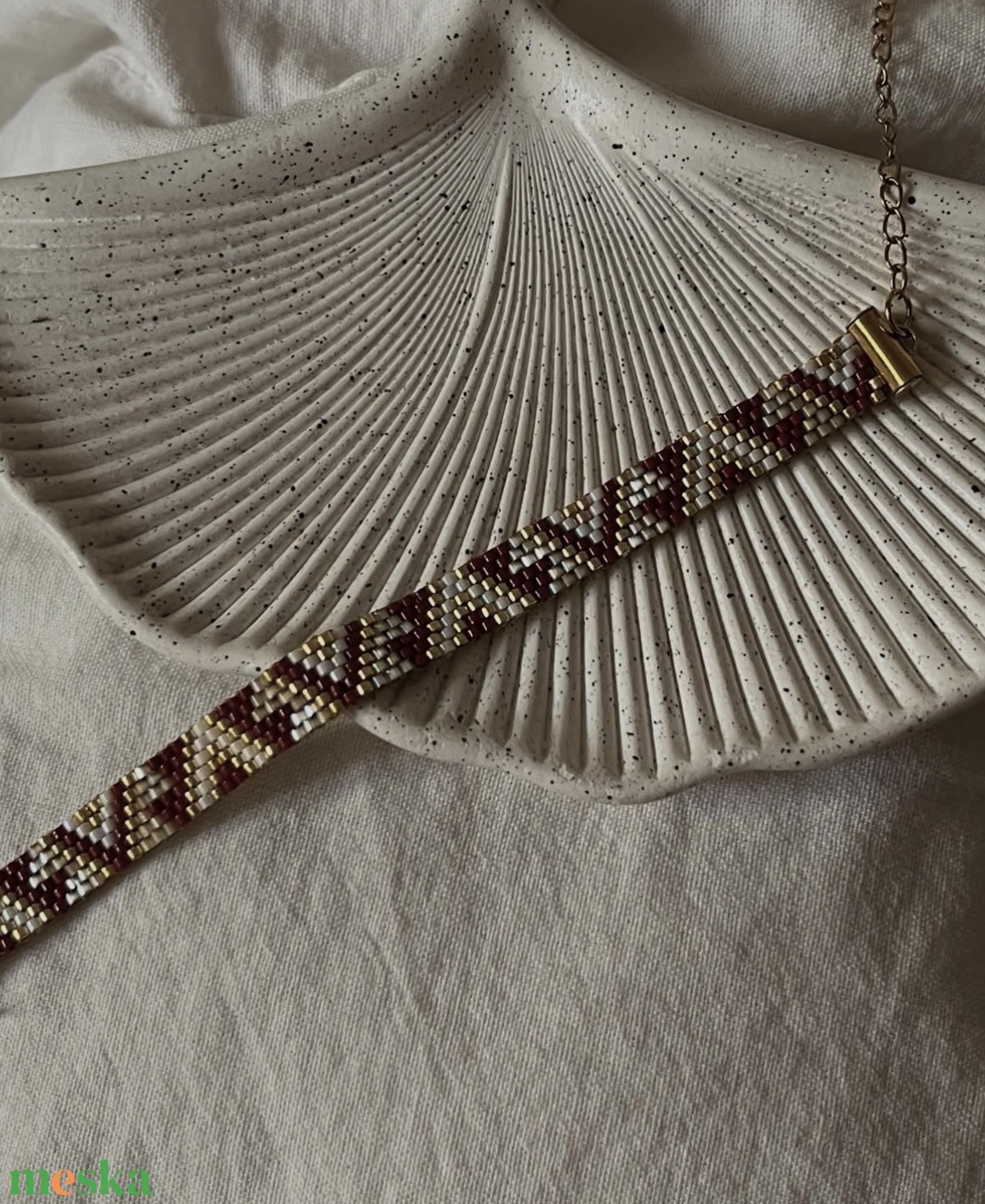 Csillogó Mozaik Karkötő - ékszer - karkötő - gyöngyös karkötő - Meska.hu