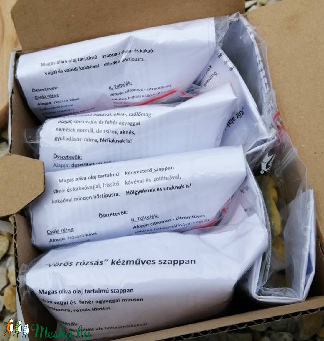 Nusisoap - 6 darabos kézműves szappan csomag - szépségápolás - szappan & fürdés - kézműves szappan - Meska.hu