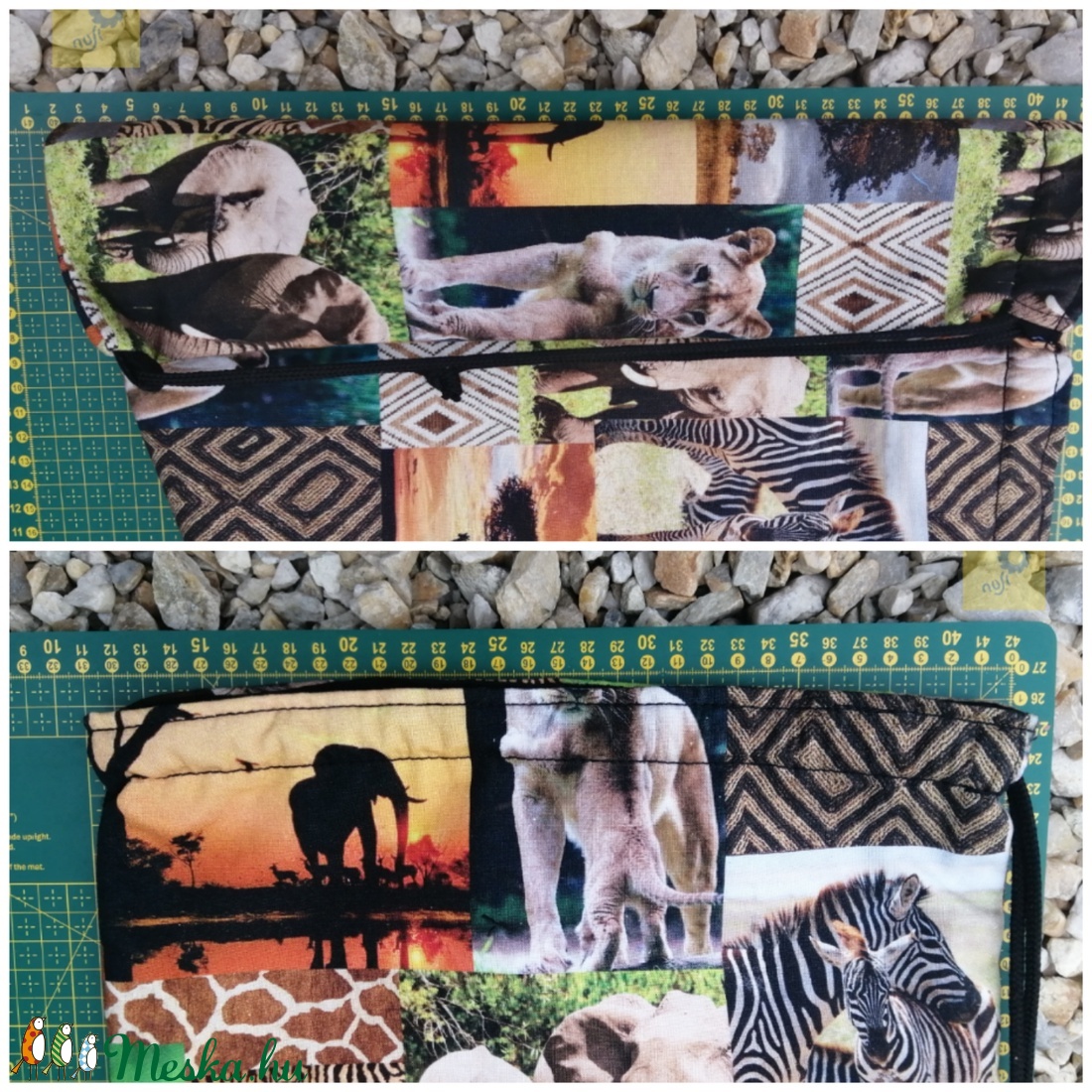 Afrika szafari állatok mintás zsák, tornazsák II. - - Meska.hu Afrika szafari állatok mintás zsák, tornazsák II. - - Meska.hu