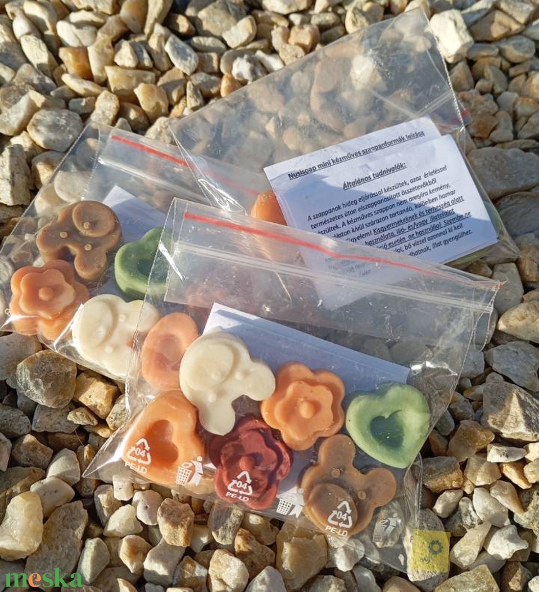 6 darabos mini kézműves szappancsomag - szépségápolás - szappan & fürdés - kézműves szappan - Meska.hu