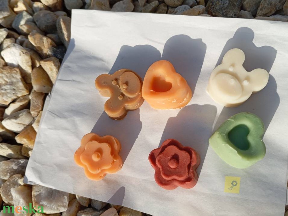 6 darabos mini kézműves szappancsomag - szépségápolás - szappan & fürdés - kézműves szappan - Meska.hu