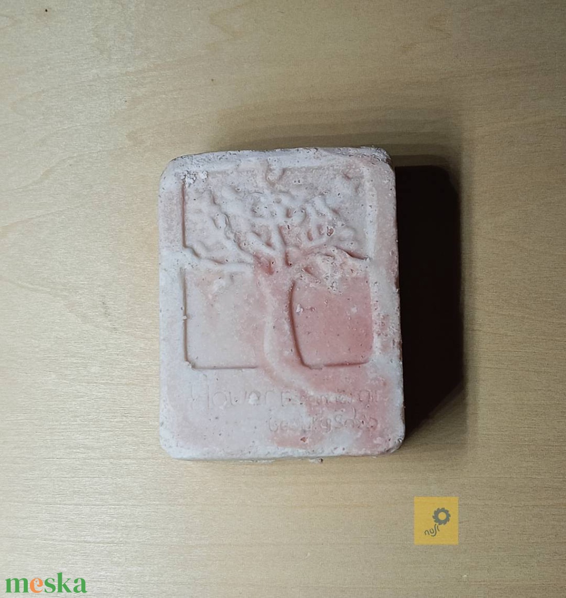 Rózsaszín agyagos só szappan - szépségápolás - szappan & fürdés - kézműves szappan - Meska.hu