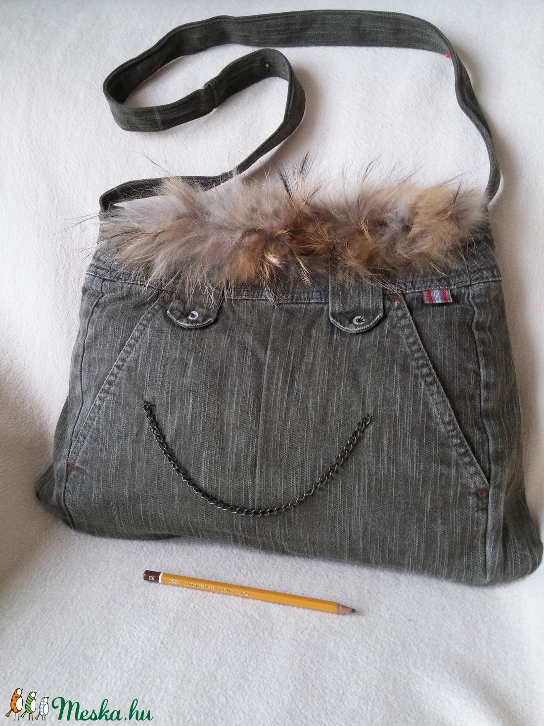 Mosolygós táska - táska & tok - kézitáska & válltáska - válltáska - Meska.hu