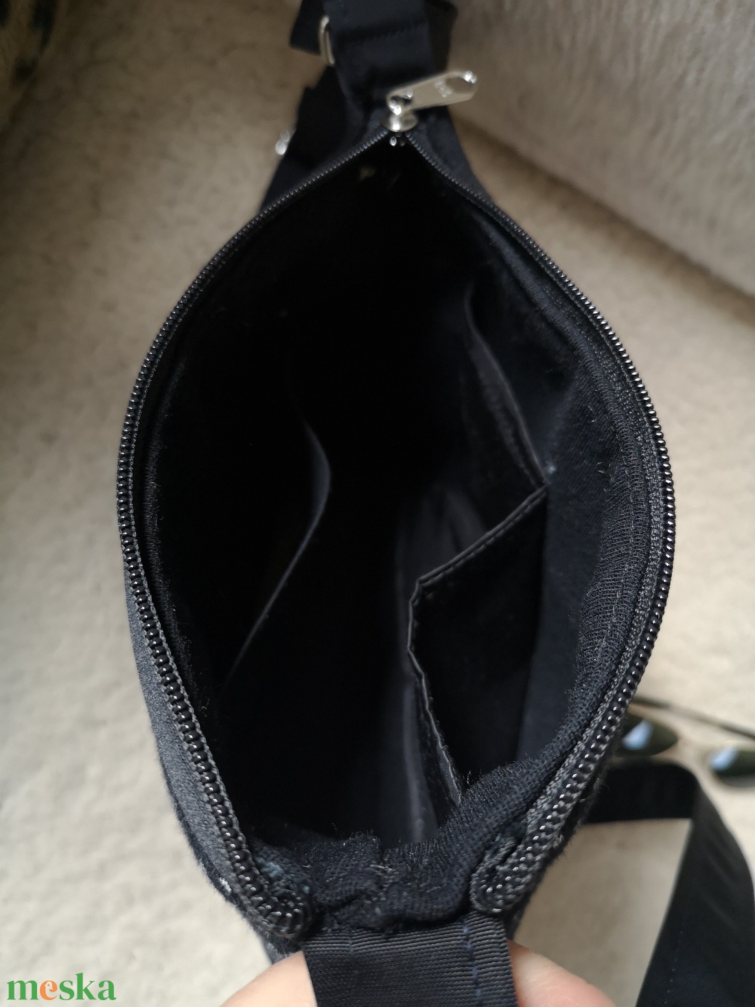 Szőrmés barna foltos táska - táska & tok - kézitáska & válltáska - vállon átvethető táska - Meska.hu