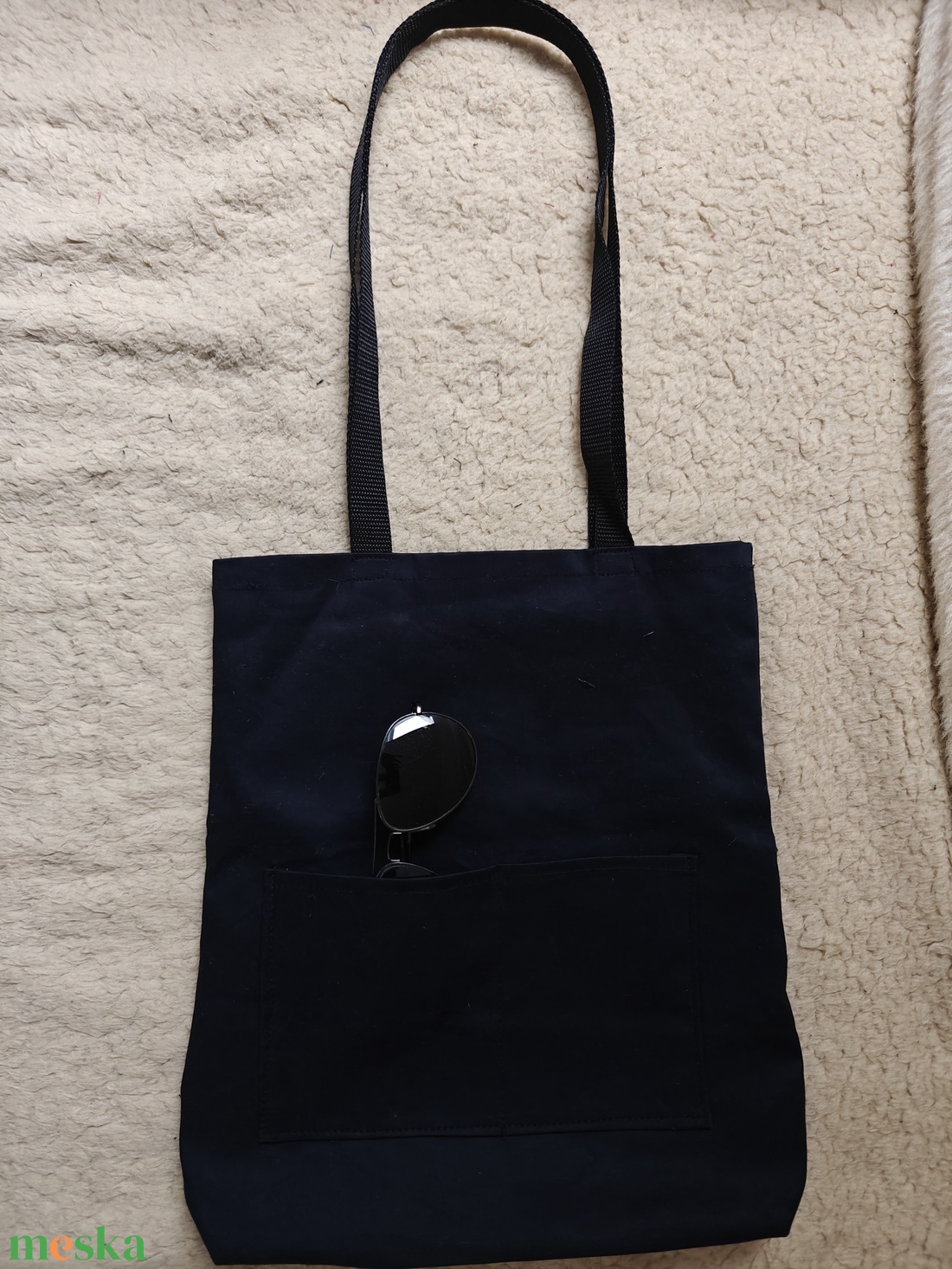 Kottás szatyor - táska & tok - bevásárlás & shopper táska - shopper, textiltáska, szatyor - Meska.hu