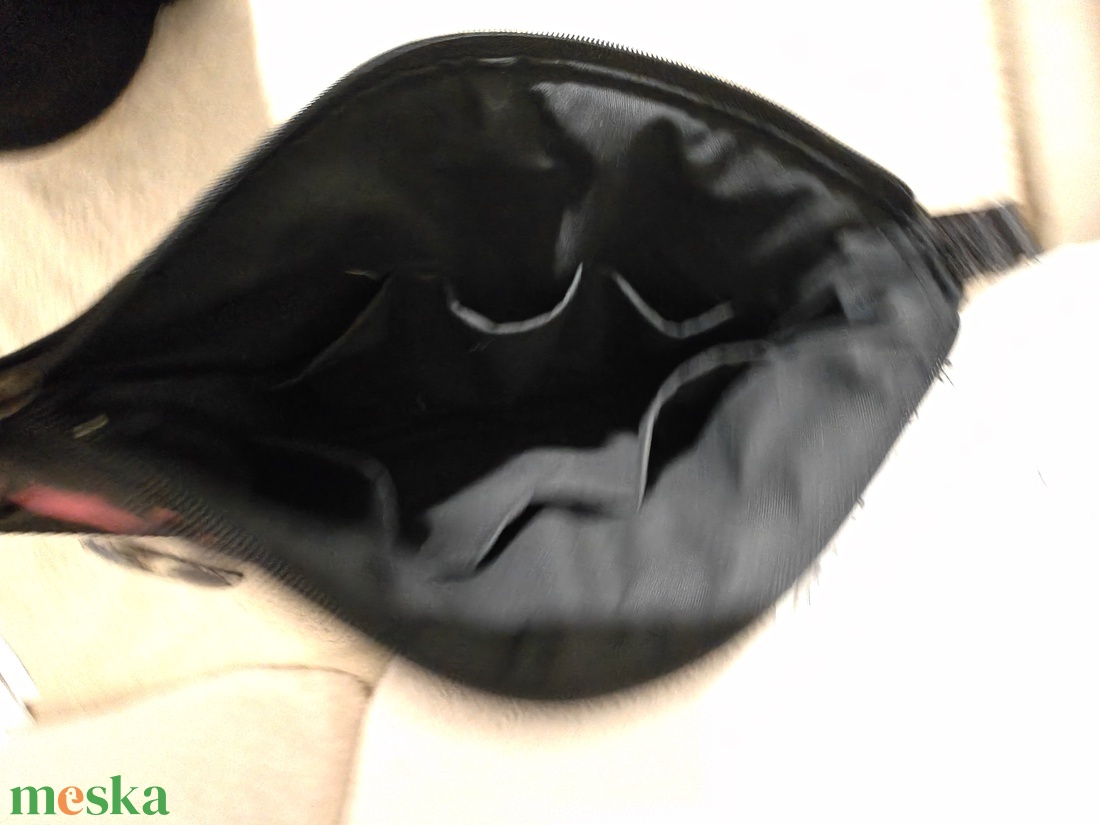 Vidám csíkoska - táska & tok - kézitáska & válltáska - vállon átvethető táska - Meska.hu