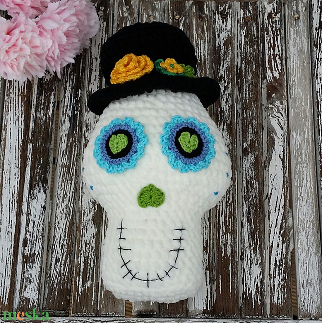 Plüss koponya - Úriember - otthon & életmód - dekoráció - halloween - halloweeni dekoráció - Meska.hu Plüss koponya - Úriember - otthon & életmód - dekoráció - halloween - halloweeni dekoráció - Meska.hu