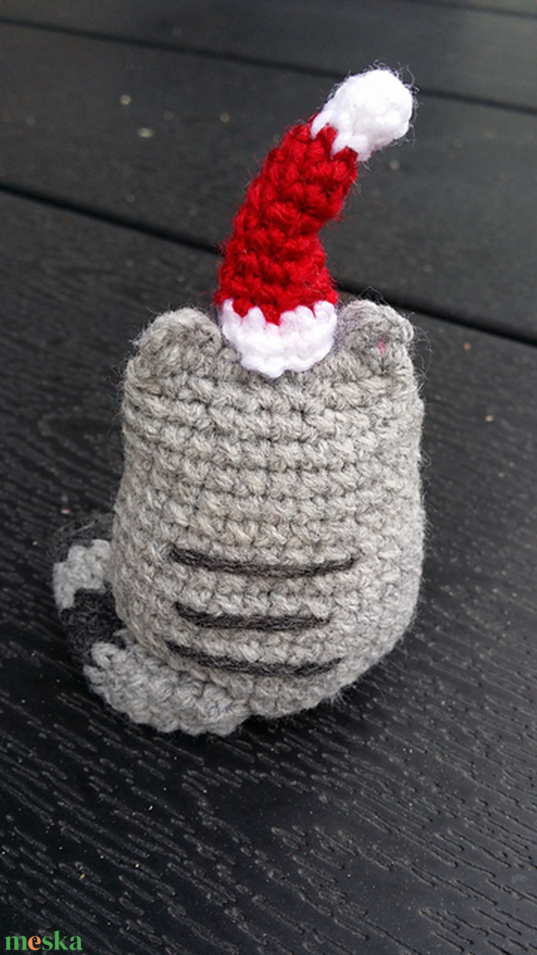 Mikulás macska - táska & tok - kulcstartó & táskadísz - kulcstartó - Meska.hu