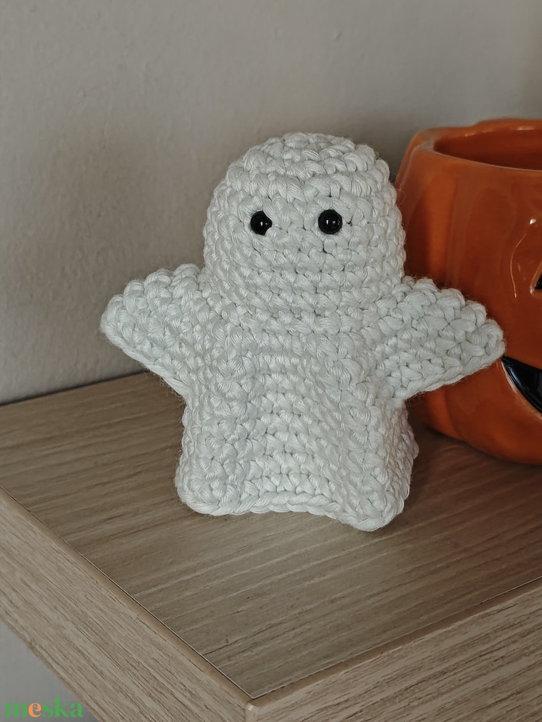 Foszforeszkáló szellem - Halloween - otthon & életmód - dekoráció - halloween - halloweeni dekoráció - Meska.hu